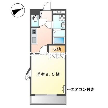 メゾン　ド　シュガーの物件間取画像